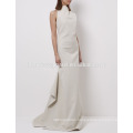 Ivory One Shoulder Gown Manufacture Wholesale Fashion Women Apparel (TA4052D)